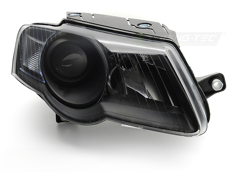 BLACK HEADLIGHTS for VW PASSAT B6 3C 03.05-10 