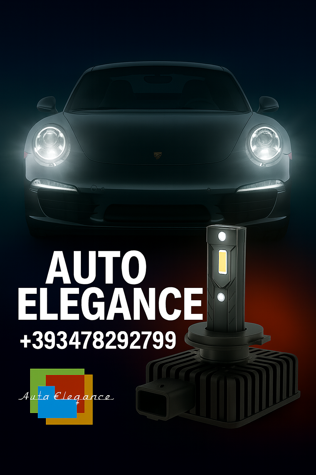 COPPIA LAMPADE D2S LED DA XENON A LED PER PORSCHE 911 Boxster