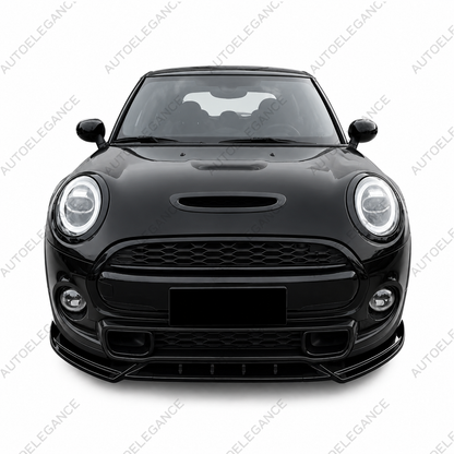 💫Splitter (3 Pezzi) Nero Lucido per Mini Cooper S e JCW F55 F56 F57 2014-2021💫
