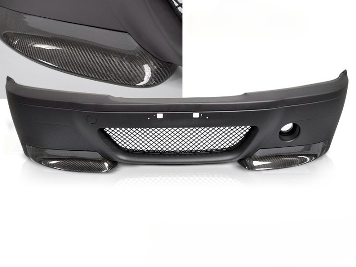 💫ART.7592 Paraurti ANTERIORE CSL LOOK Carbonio per BMW M3 E46 99-07💫