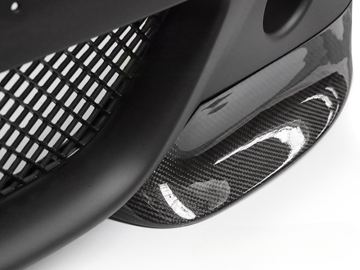 💫ART.7592 Paraurti ANTERIORE CSL LOOK Carbonio per BMW M3 E46 99-07💫