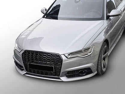 ⭐GRIGLIA SPORT NERO LUCIDO ADATTO PER AUDI A6 C7 14-18⭐