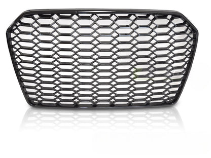 ⭐GRIGLIA SPORT NERO LUCIDO ADATTO PER AUDI A6 C7 14-18⭐