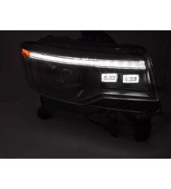 💕 Fari Xenon Adatto per Jeep Grand Cherokee WK2 14-21 LED DRL Sequenziali 💕