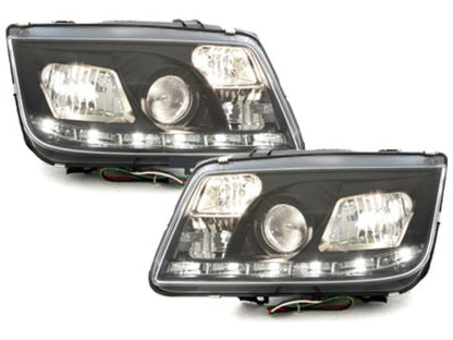 💫ART.6518 LPVWA2 FARI DAYLIGHT NERI per VW BORA 1998-2005💫