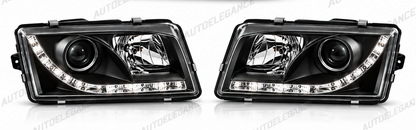ART.10987 FARI ANTERIORI ADATTO PER VOLVO S40/V40 02.96-12.03 LED NERO