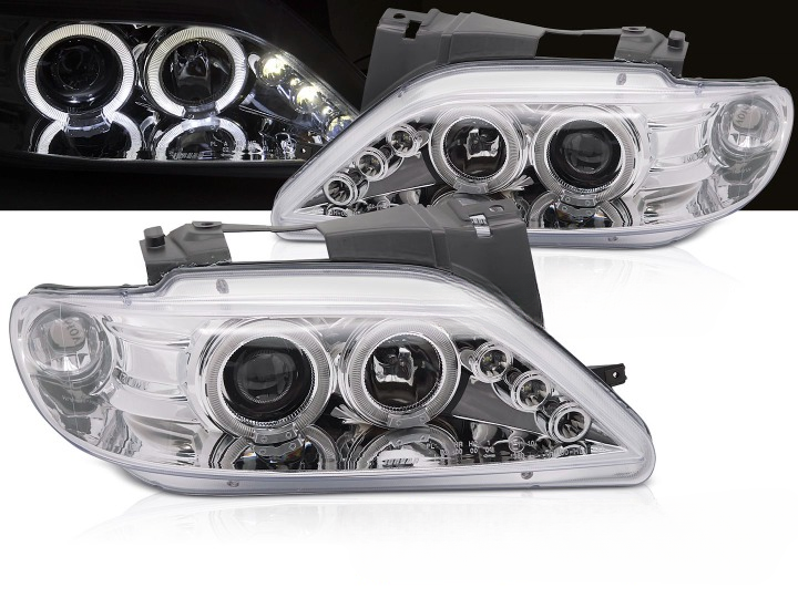 💫ART.6198 FARI OCCHI D'ANGELO CHROMATI per CITROEN XSARA 1997-2000 💫