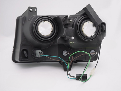 ART.5553 FARI ANTERIORI CHRYSLER 300 05-08 CROMATA