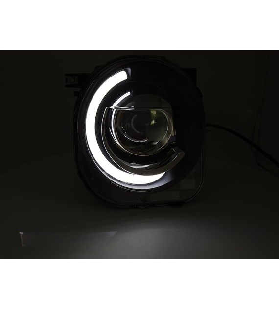 💕 Fari Anteriori Adatto per Jeep Renegade 14-18 LED Tube Neri 💕