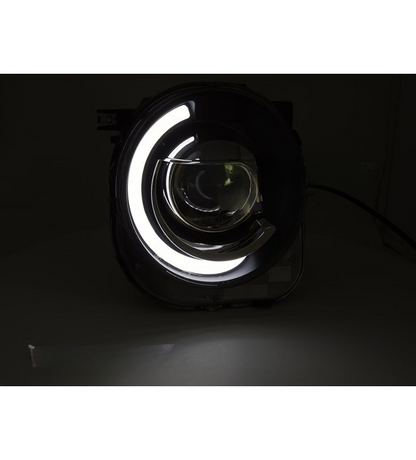 💕 Fari Anteriori Adatto per Jeep Renegade 14-18 LED Tube Neri 💕