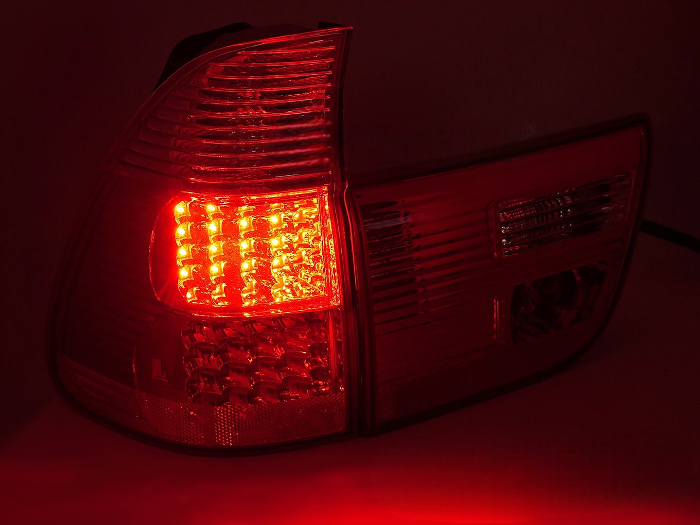 💫ART.6676 Fanale posteriore LED rosso bianco adatto per BMW X5 E53 09.1999-10.2003💫