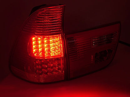 💫ART.6720 Fanale posteriore LED fume adatto per BMW X5 E53 09.1999-10.2003💫