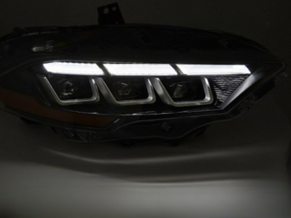 💕FARI ANTERIORI NERI adatto per FORD MUSTANG 18-21💕