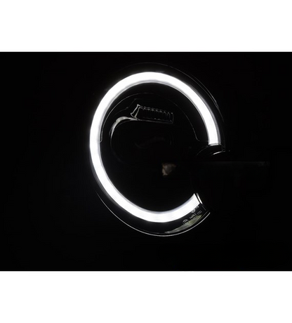 💕 Fari Anteriori Adatto per Mini Cooper R55 R56 R57 06-15 Full LED DRL 💕