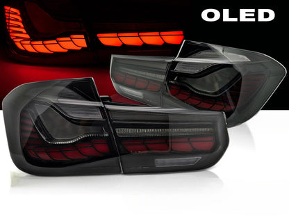 💫ART.6805 Fanale posteriore OLED fume adatto per BMW F30 2011-2018💫
