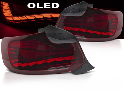 ⭐FARI POSTERIORI OLED ROSSI ADATTO PER BMW F22 F23 F87 14-21⭐