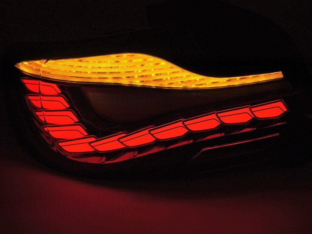 ⭐FARI POSTERIORI OLED ROSSI ADATTO PER BMW F22 F23 F87 14-21⭐
