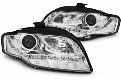 ART.10654 FARI ANTERIORI ADATTO  PER AUDI A4 B7 11.04-03.08