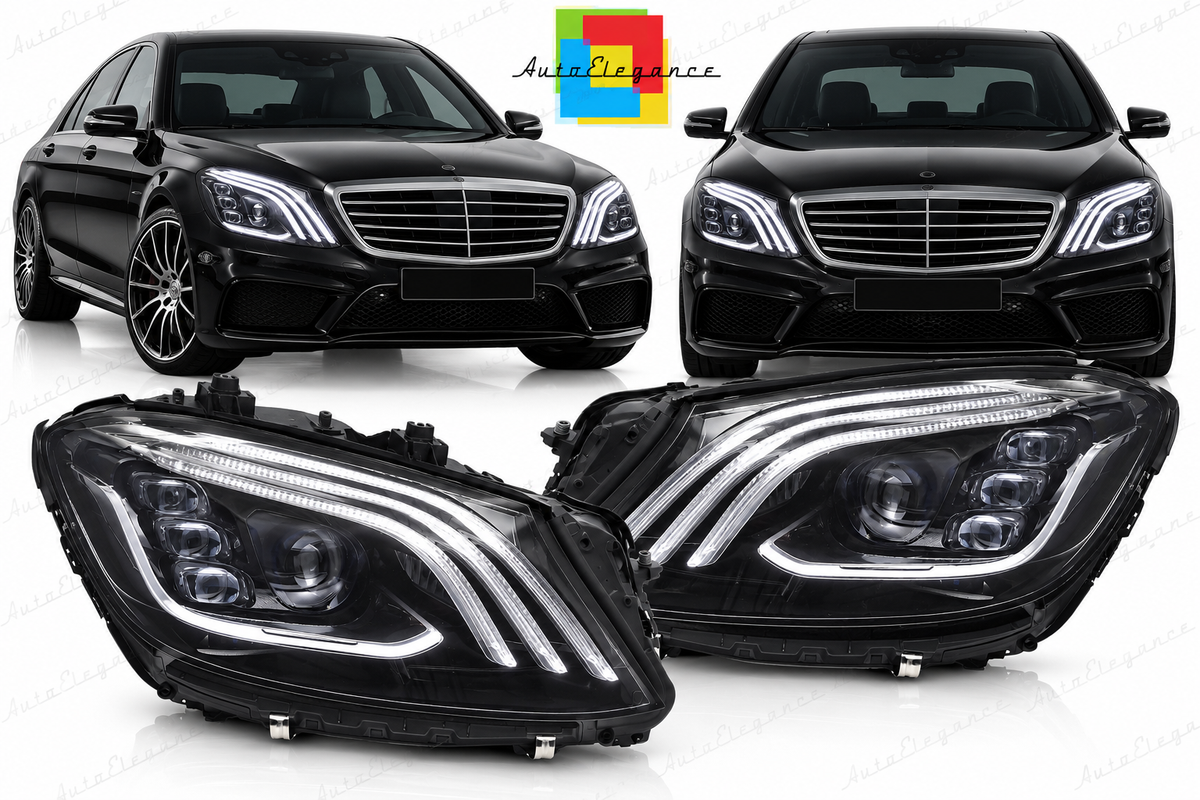 FARI FULL LED DRL ADATTI PER Mercedes S-Class W222 13-17