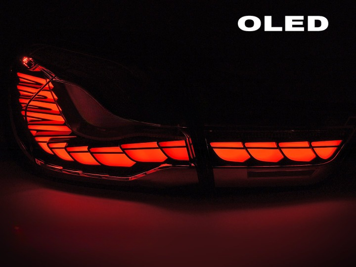 💕Fari Posteriori Adatto per BMW F32 F33 F36 F82 F83 13-21 OLED Rossi Seq💕