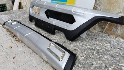 💥1306 BODYKIT SOTTO PARAURTI FIORINO 2008-2016 ANTERIORE + POSTERIORE💥