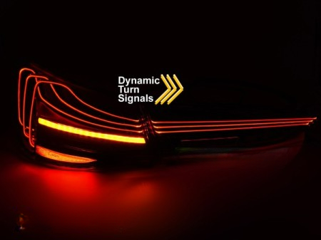 ⭐FANALI POSTERIORI A LED ROSSO SEQ LASER LOOK ADATTI PER BMW G22 G23 20-⭐