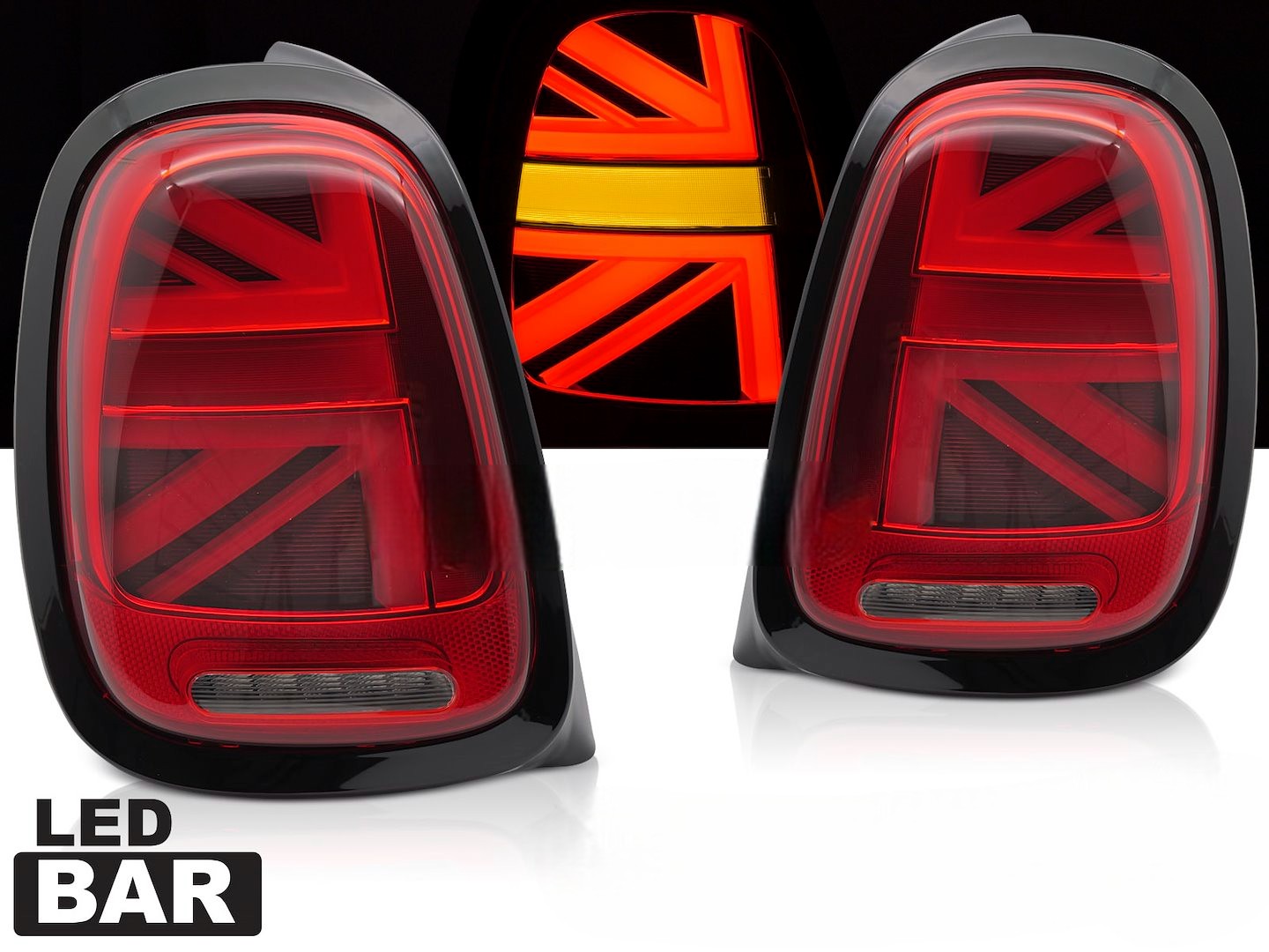 💫ART.6724 Fanale posteriore LED rosso adatto per MINI COOPER F55 F56 F57 14-17💫