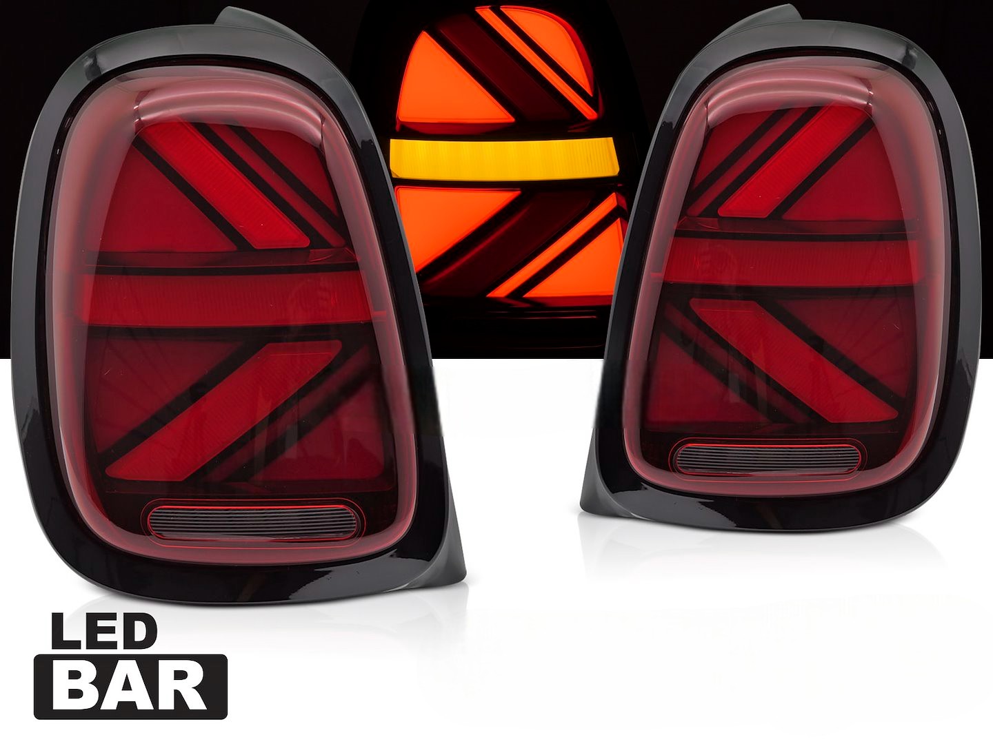 💫ART.6954 Fanale posteriore LED rosso adatto per MINI COOPER F55 F56 F57 2014-17💫