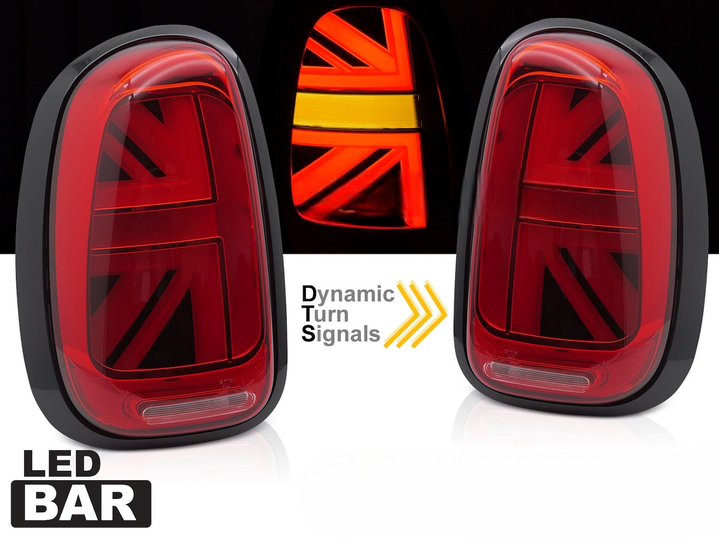 💫ART.6799 Fanale posteriore LED rosso adatto per MINI COOPER R60 2010-2016💫