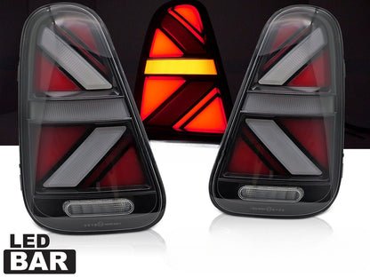 💫ART.6732 Fanale posteriore LED fume adatto per MINI COOPER R50 R52 R53 2001-06💫