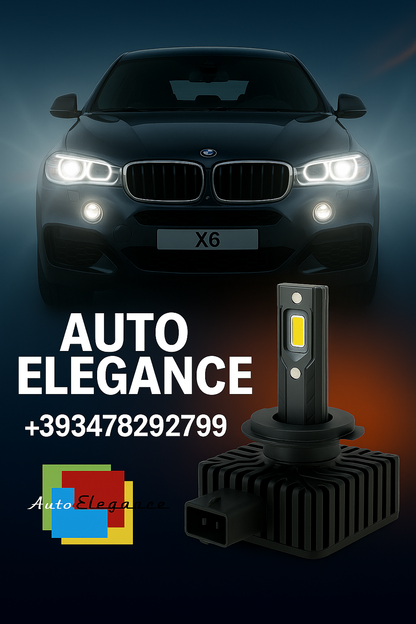 💕COPPIA LAMPADE D1S LED DA XENON A LED PER  BMW X6 F16 💕