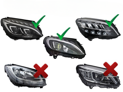 ART.5799 FARI ANTERIORI MERCEDES W205 14-21