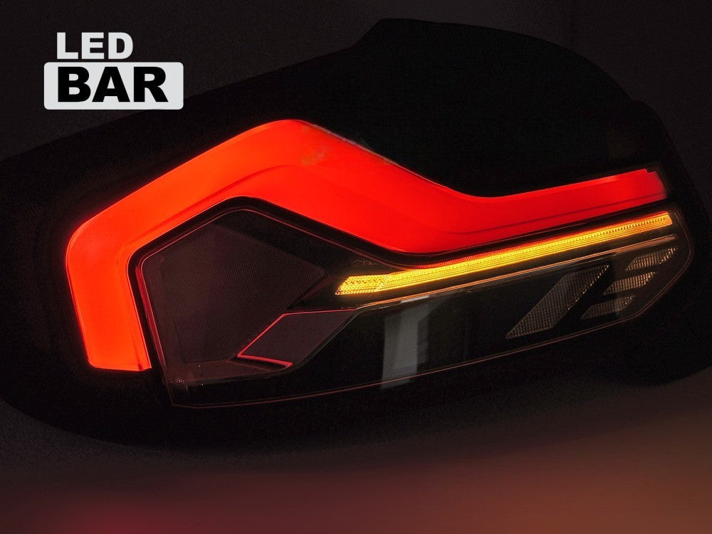 ⭐FARI POSTERIORI A LED ROSSO FUMO ADATTO PER BMW F22 F23 F87 14-21⭐