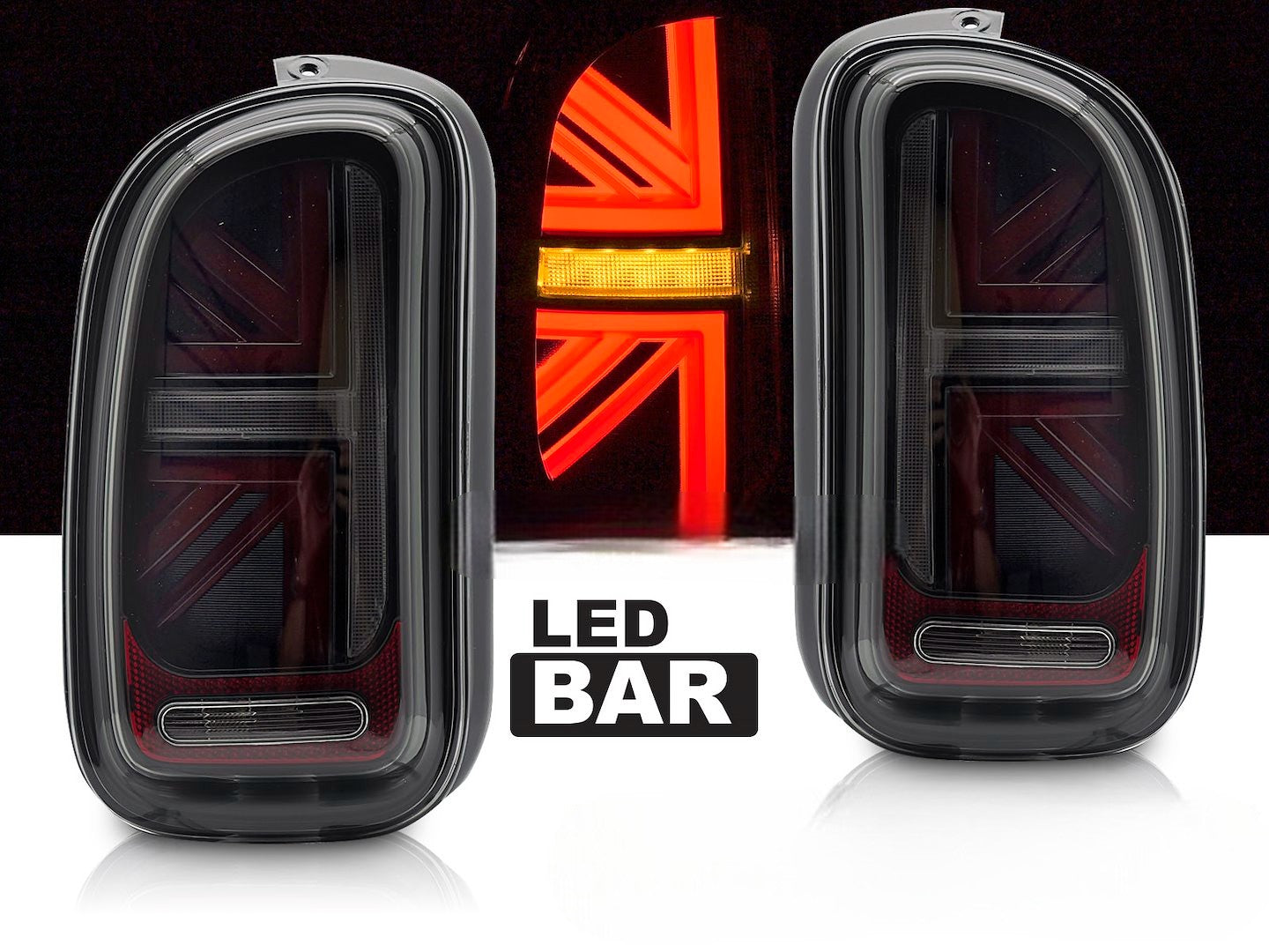 💫ART.6751 Fanale posteriore LED fume adatto per MINI COOPER R55 CLUBMAN 07-14💫