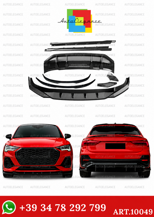 💫ART.10049 BodyKit adatto per AUDI Q3 S-Line Sportback F3 2019-2025💫