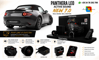 💕ART.2672 PANTHERA Soundsystem Booster 7.0- Mazda MX-5 ND (Mk4)💕