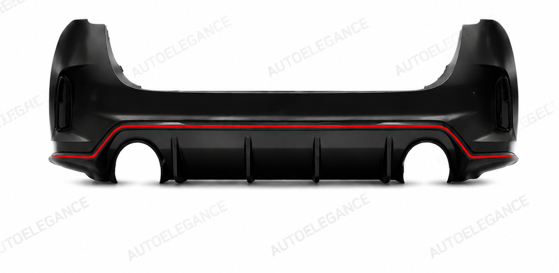 💕PARAURTI POSTERIORE HONDA CIVIC 21- LOOK TYPE R ABS💕