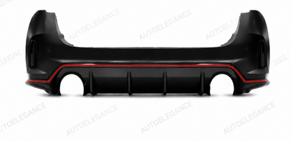 💕PARAURTI POSTERIORE HONDA CIVIC 21- LOOK TYPE R ABS💕