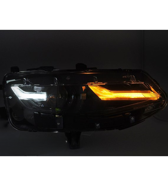 SPLITTER SUITABLE FOR VW GOLF 8 GTI GTD RLINE LOOK GLOSSY BLACK SPORTY DESIGN 