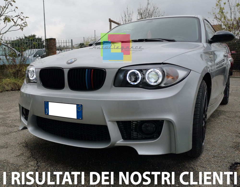 ⭐Paraurti anteriore adatto per BMW Serie 1 E81 E82 E87 E88 (2004-2011) 1M Desig⭐
