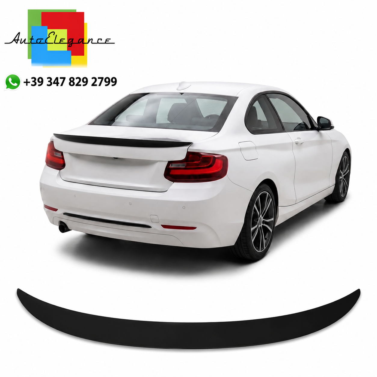 👉Spoiler Posteriore Carbon Look per BMW Serie 2 F22 (14-21)👈