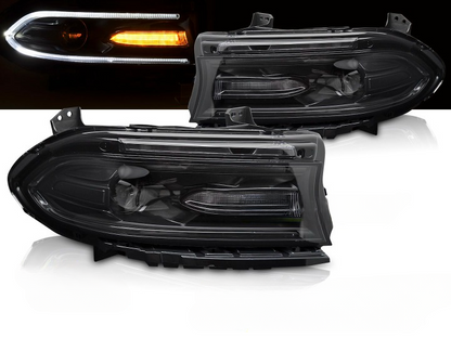 💫ART.6567 FARI LED NERI per DODGE CHARGER 2014-2023💫