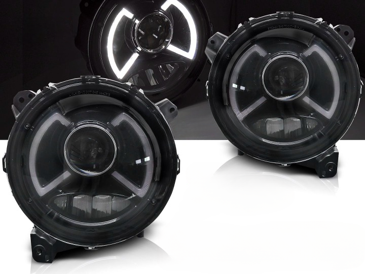 ART.6358  FARI ANTERIORI JEEP WRANGLER JL 18-23