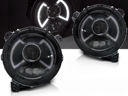 ART.6358  FARI ANTERIORI JEEP WRANGLER JL 18-23