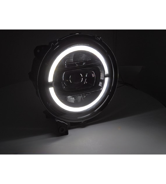 💕 Fari Anteriori Adatto per Jeep Wrangler JL 18-23 Full LED DRL 💕