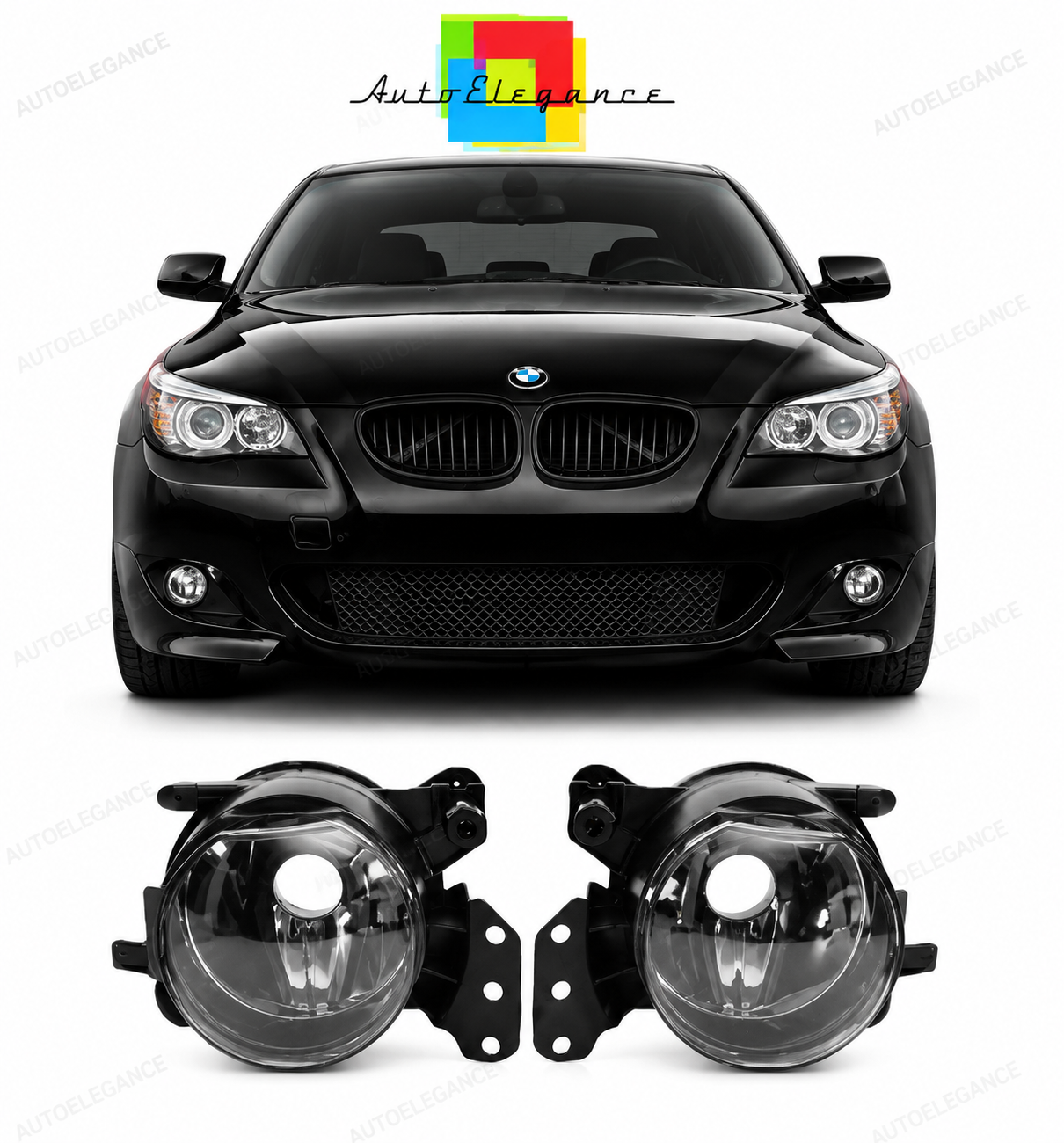 💕FARI ANABBAGLIANTI BMW E60 E90 E92 E90 PARAURTI M M3 M5 CHIARO💕