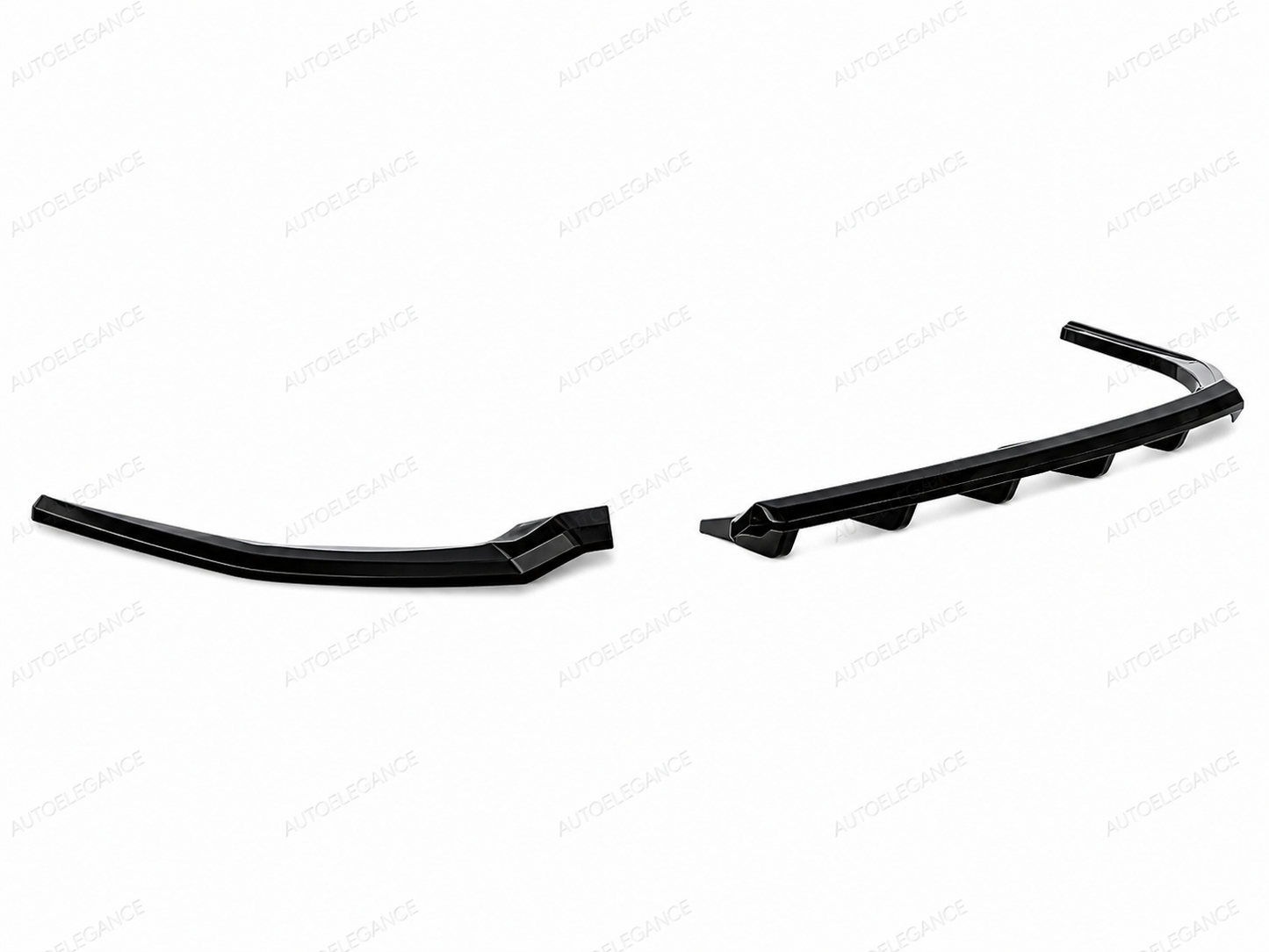 🔥ART.9775 SPLITTER POSTERIORE (CON BARRE VERTICALI) JAGUAR XE X760 FACELIFT🔥