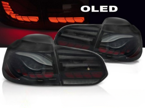 💕FANALI POSTERIORI A LED FUMO LED OLED adatto a VW GOLF 6 08-13💕