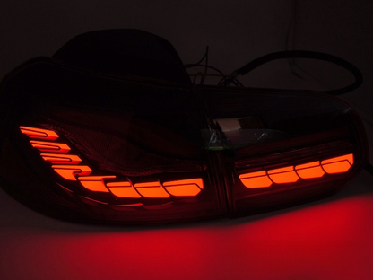 💫ART.5847 FARI POSTERIORI A LED FUME'  OLED per VW GOLF 6 2008-2013💫
