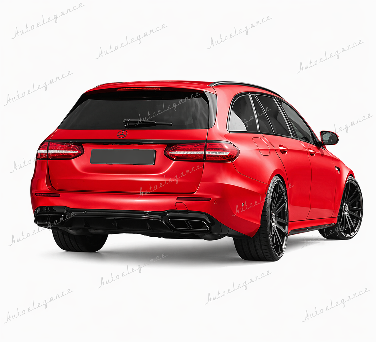 🔥ART.9575 PARAURTI POSTERIORE PER MERCEDES C W205 STATION WAGON 2014-2020🔥